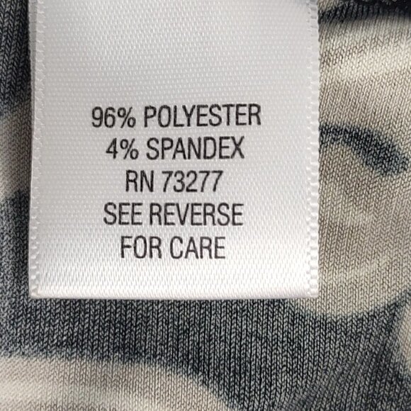 APT. 9 Floral Paisley, Black Tan Grecian Women's Belted Maxi Dress Size Small - Picture 10 of 11